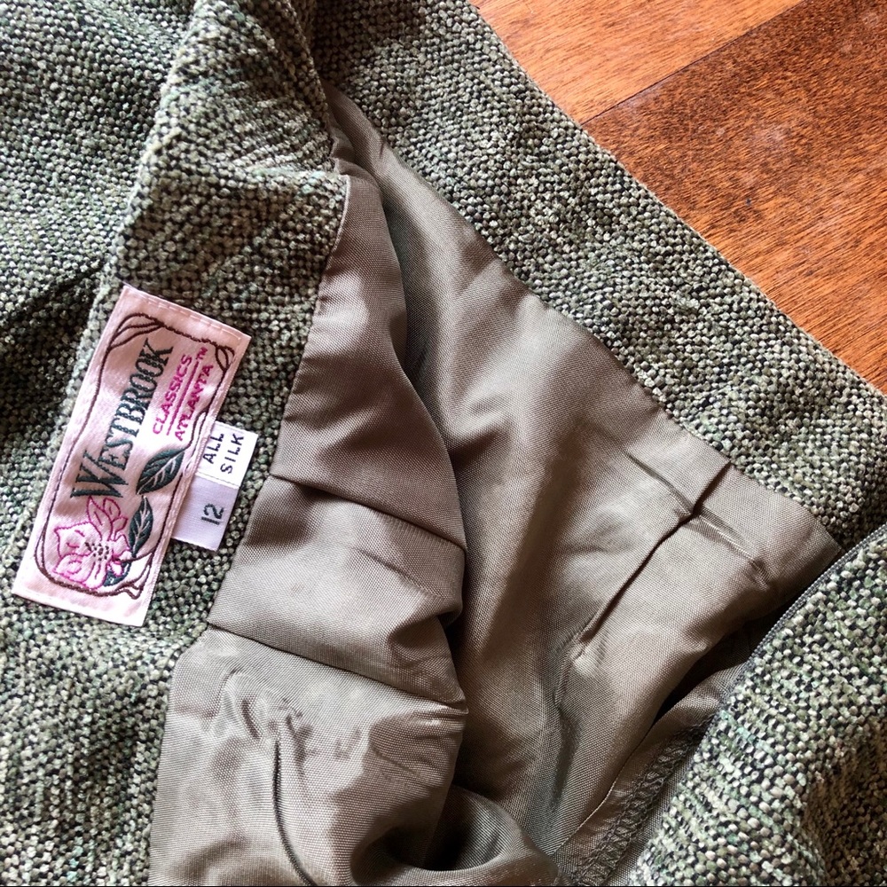 Vintage Winter Velvet Skirt